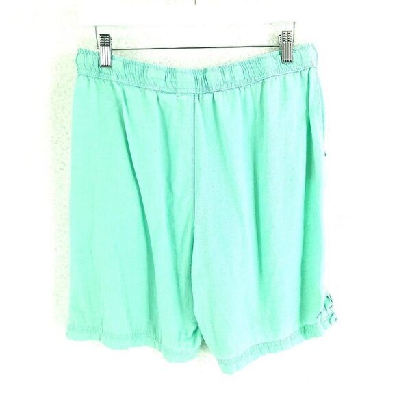 Coral Bay‎ Linen Rayon Green Medium Shorts High Rise 30/8 - Picture 3 of 6